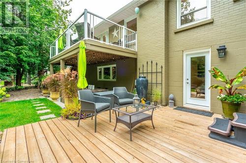 898 Partridge Drive, Burlington, ON - Outdoor With Deck Patio Veranda With Exterior