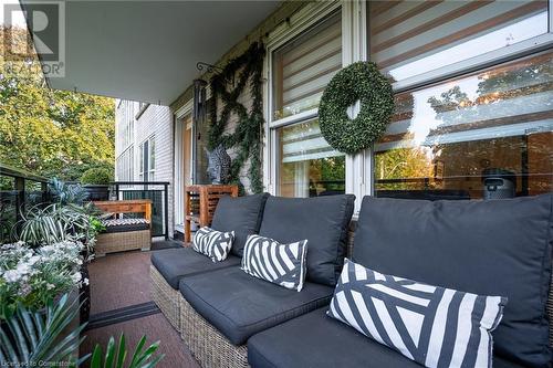 69 Herkimer Street Unit# 301, Hamilton, ON - Outdoor With Deck Patio Veranda