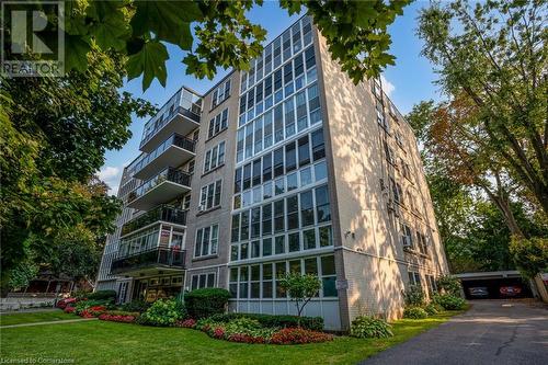 69 Herkimer Street Unit# 301, Hamilton, ON - Outdoor With Balcony With Facade