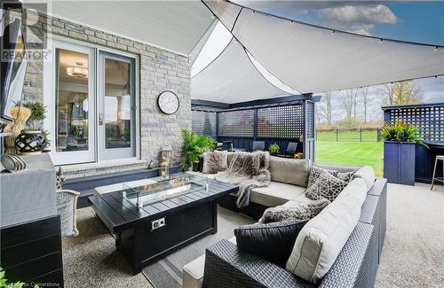 14 Harper Boulevard, Brantford, ON - Outdoor With Deck Patio Veranda With Exterior