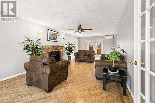 2 Braden Street, Riverview, NB - Indoor Photo Showing Living Room With Fireplace