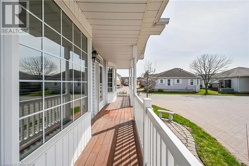 front porch - 244 Silverbirch Boulevard, Mount Hope, ON - Outdoor With Exterior