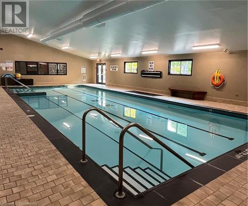 indoor pool - 244 Silverbirch Boulevard, Mount Hope, ON - Indoor Photo Showing Other Room With In Ground Pool