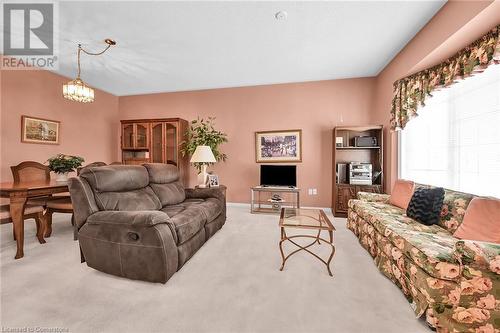 living room, dining room - 244 Silverbirch Boulevard, Mount Hope, ON - Indoor Photo Showing Living Room