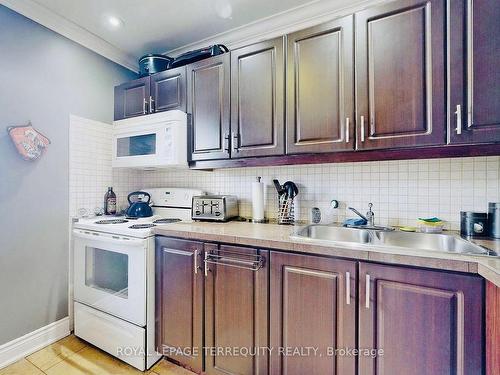 697 King St, Oshawa, ON - Indoor Photo Showing Kitchen With Double Sink