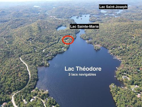 Vue d'ensemble - 4855 Ch. Du Lac-Théodore, Morin-Heights, QC - Outdoor With Body Of Water With View