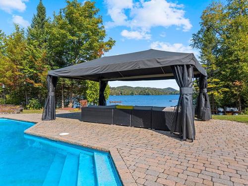 Bord de l'eau - 4855 Ch. Du Lac-Théodore, Morin-Heights, QC - Outdoor With In Ground Pool