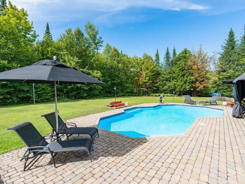 Piscine - 4855 Ch. Du Lac-Théodore, Morin-Heights, QC - Outdoor With Deck Patio Veranda With Backyard