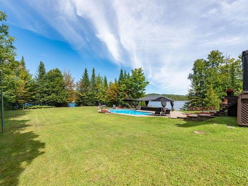 Vue d'ensemble - 4855 Ch. Du Lac-Théodore, Morin-Heights, QC - Outdoor With In Ground Pool