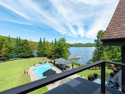 Vue d'ensemble - 4855 Ch. Du Lac-Théodore, Morin-Heights, QC - Outdoor With Body Of Water With View