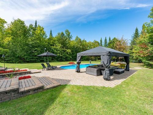 Vue d'ensemble - 4855 Ch. Du Lac-Théodore, Morin-Heights, QC - Outdoor With In Ground Pool With Backyard