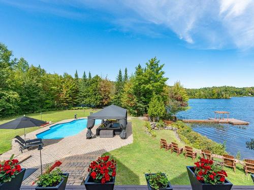 Vue d'ensemble - 4855 Ch. Du Lac-Théodore, Morin-Heights, QC - Outdoor With Body Of Water