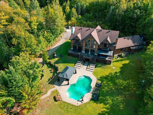 Vue d'ensemble - 4855 Ch. Du Lac-Théodore, Morin-Heights, QC - Outdoor With In Ground Pool