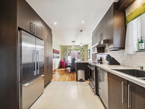 Kitchen - 300 4E Avenue, Montréal (Lasalle), QC - Indoor Photo Showing Kitchen With Upgraded Kitchen