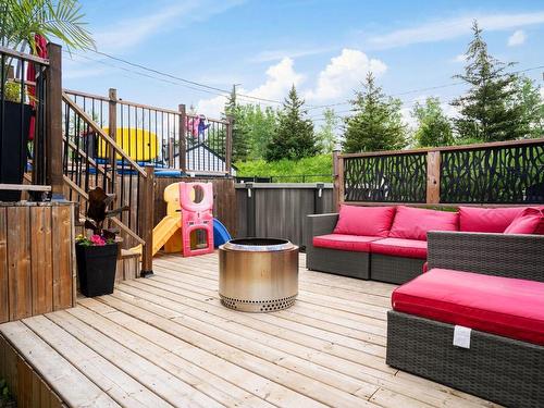 Cour - 292 Rue Capes, Saint-Constant, QC - Outdoor With Deck Patio Veranda With Exterior