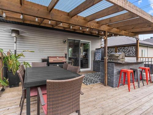 Backyard - 292 Rue Capes, Saint-Constant, QC - Outdoor With Deck Patio Veranda With Exterior