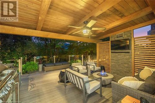 3246 Sharp Road, Burlington, ON - Outdoor With Deck Patio Veranda With Exterior