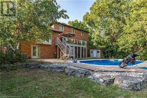 1092 Havendale Boulevard, Burlington, ON - Outdoor With In Ground Pool