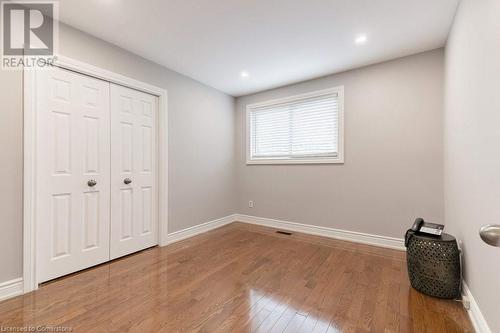 Bedroom 2 overlooks Back yard. - 2182 Maplewood Drive, Burlington, ON - Indoor Photo Showing Other Room