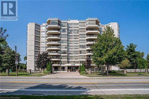 1770 Main Street W Unit# 704, Hamilton, ON - Outdoor With Balcony With Facade