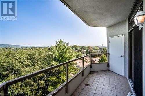 1770 Main Street W Unit# 704, Hamilton, ON - Outdoor With Balcony With View With Exterior