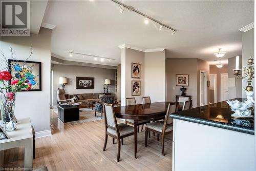 1770 Main Street W Unit# 704, Hamilton, ON - Indoor Photo Showing Dining Room