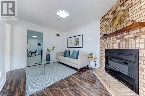 39 Birrell Avenue, Toronto (Rouge), ON - Indoor Photo Showing Living Room With Fireplace