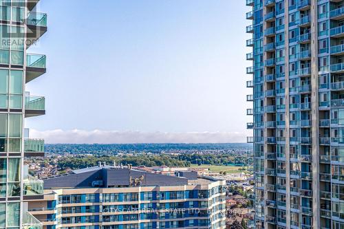 2006 - 220 Burnhamthorpe Road W, Mississauga (City Centre), ON - Outdoor With Balcony With Facade