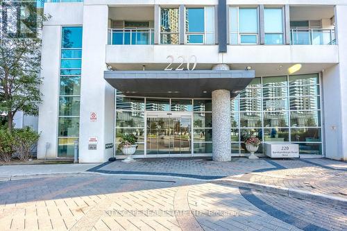 2006 - 220 Burnhamthorpe Road W, Mississauga, ON - Outdoor With Balcony With Facade