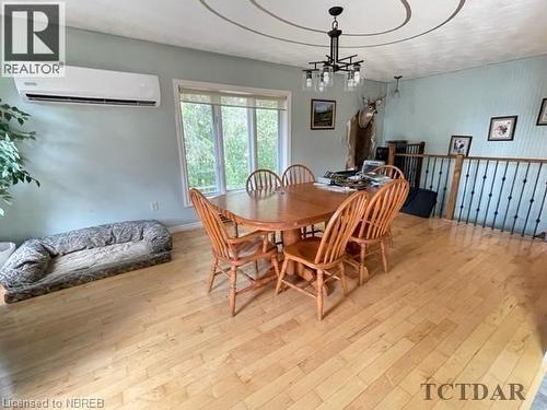 452 Highway 65, Elk Lake, ON - Indoor Photo Showing Dining Room