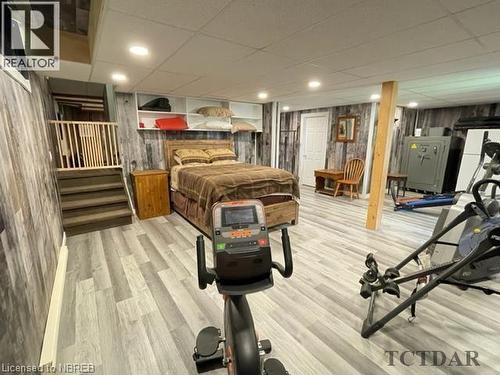 452 Highway 65, Elk Lake, ON - Indoor Photo Showing Gym Room