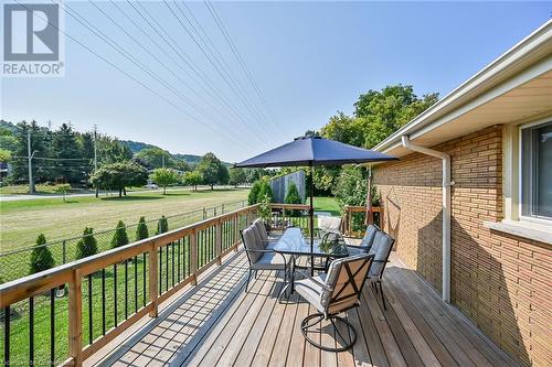 166 Rifle Range Road, Hamilton, ON - Outdoor With Deck Patio Veranda With Exterior