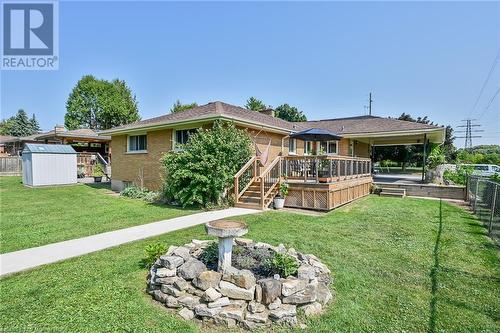 166 Rifle Range Road, Hamilton, ON - Outdoor With Deck Patio Veranda