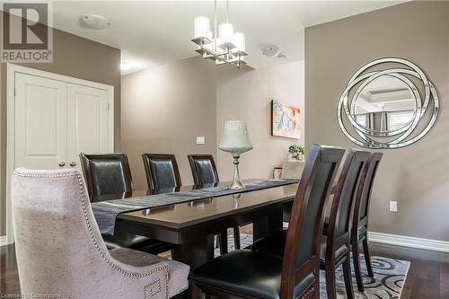 186 Millen Road, Hamilton, ON - Indoor Photo Showing Dining Room