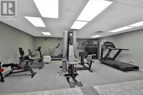 1237 North Shore Boulevard Unit# 404, Burlington, ON - Indoor Photo Showing Gym Room