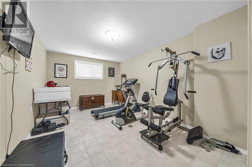 60 Anderson Avenue, Simcoe, ON - Indoor Photo Showing Gym Room