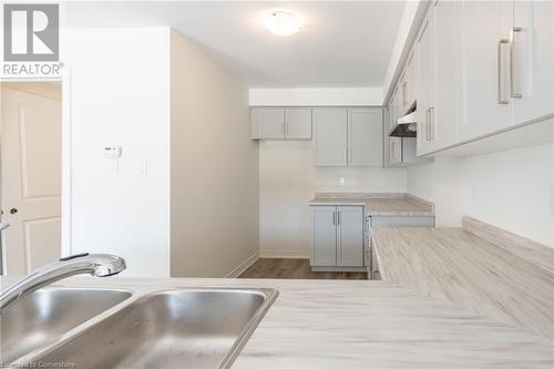 21 Roxanne Drive Unit# 118, Hamilton, ON - Indoor Photo Showing Kitchen With Double Sink