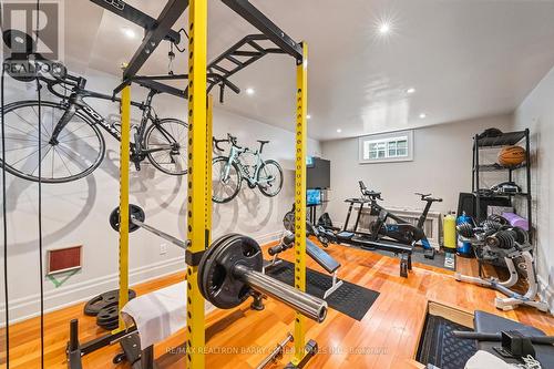 15 Hillholm Road, Toronto, ON - Indoor Photo Showing Gym Room