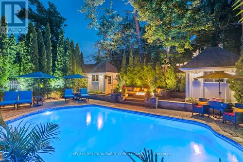 15 Hillholm Road, Toronto, ON - Outdoor With In Ground Pool With Backyard