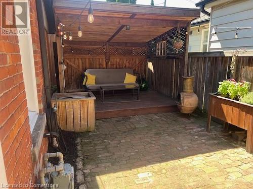 424 King William Street, Hamilton, ON - Outdoor With Deck Patio Veranda