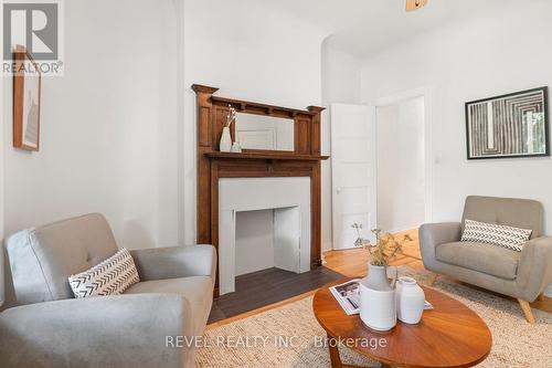 707 Gladstone Avenue, Toronto (Dovercourt-Wallace Emerson-Junction), ON - Indoor Photo Showing Living Room With Fireplace