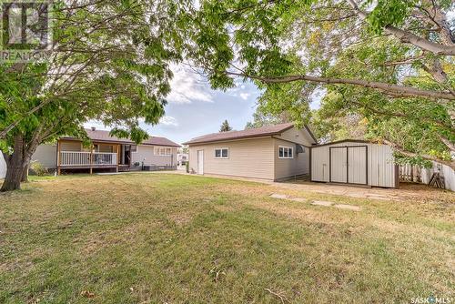 97 Edelweiss Crescent, Moose Jaw, SK - Outdoor With Deck Patio Veranda With Exterior