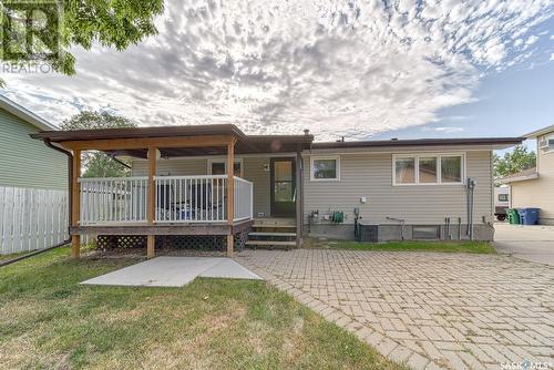 97 Edelweiss Crescent, Moose Jaw, SK - Outdoor With Deck Patio Veranda