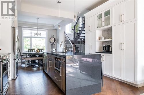 255 Park Street S, Hamilton, ON - Indoor Photo Showing Kitchen With Upgraded Kitchen