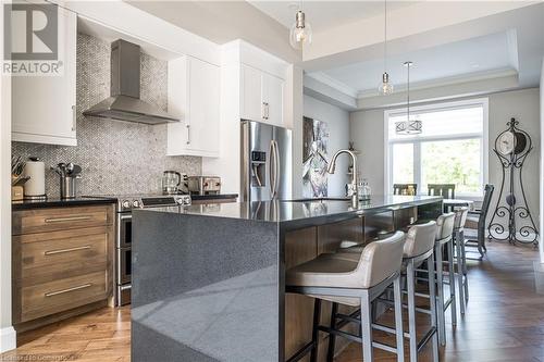 255 Park Street S, Hamilton, ON - Indoor Photo Showing Kitchen With Stainless Steel Kitchen With Upgraded Kitchen