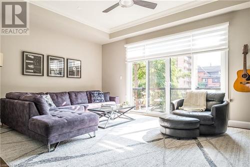 255 Park Street S, Hamilton, ON - Indoor Photo Showing Living Room