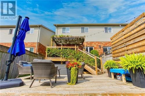 94 Benziger Lane, Stoney Creek, ON - Outdoor With Deck Patio Veranda With Exterior