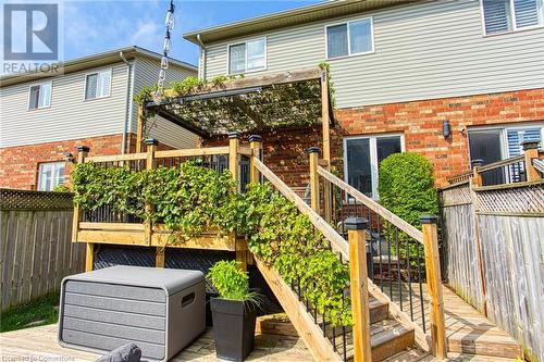 94 Benziger Lane, Stoney Creek, ON - Outdoor With Deck Patio Veranda With Exterior