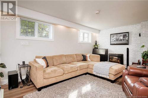 25 Teesdale Street, Moncton, NB - Indoor Photo Showing Living Room With Fireplace