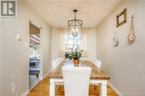 25 Teesdale Street, Moncton, NB - Indoor Photo Showing Dining Room